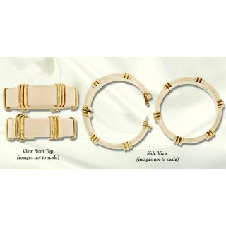 David Webb Ivory Bangle
