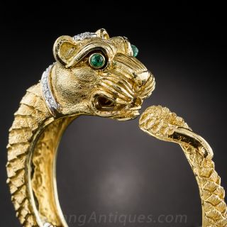 David Webb Panther Bracelet