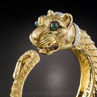 David Webb Panther Bracelet