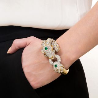 David Webb Ram's Head Bracelet