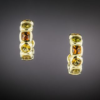 David Yurman Citrine Chiclet Earrings - 4