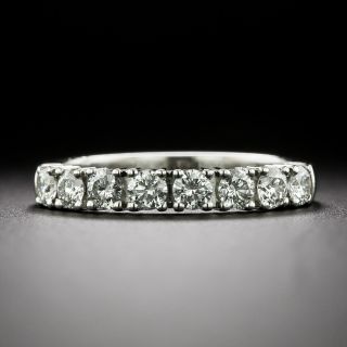 DeBeers Half-Eternity Diamond Wedding Band - 2