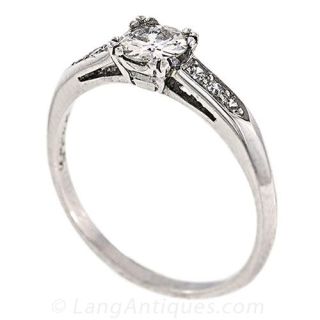 Deco Engagement Ring