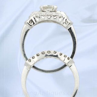 Deco Inspired Wedding Set Circa 1940