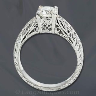 Deco Style Diamond Solitaire
