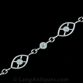 Delicate Diamond Bracelet Main View