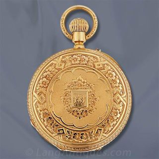 Dent Demi-Hunter Pocket Watch