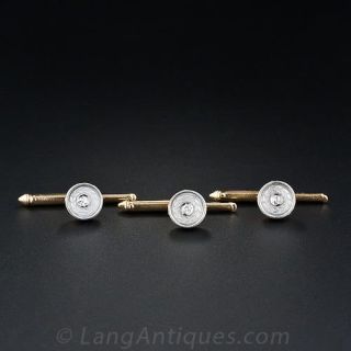 Diamond and Mother-of-Pearl Dress Set