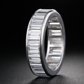 Diamond Baguette Eternity Band