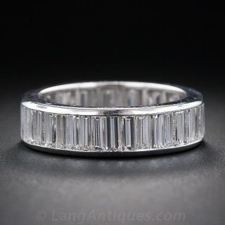 Diamond Baguette Eternity Band