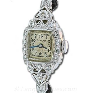 Diamond Bulova Watch