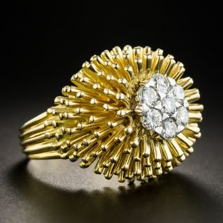 Diamond Cluster Ring by Hammerman