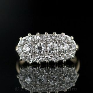 Diamond Ring Circa 1900 Main View 1