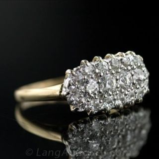 Diamond Cluster Ring, Circa 1900