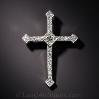 Diamond Cross Pendant
