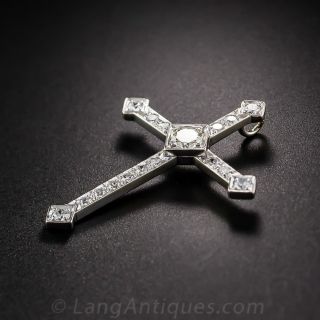 Diamond Cross Pendant