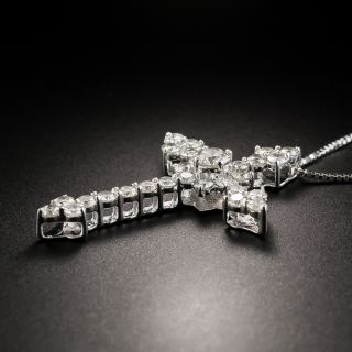 Diamond Cross Pendant Necklace