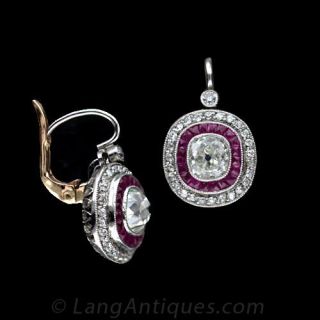 Diamond Deco Style Earrings