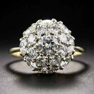 Diamond Dome Cocktail Ring