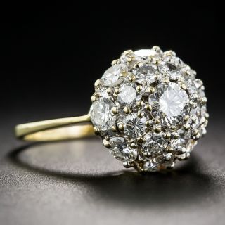Diamond Dome Cocktail Ring