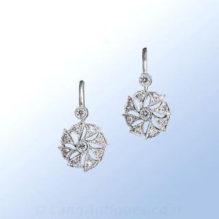 Diamond Drop Earrings