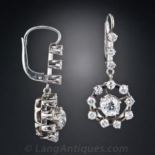 Diamond Drop Earrings