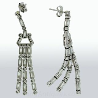 Diamond Drop Earrings
