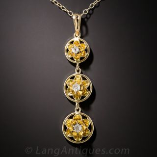 Diamond Drop Pendant