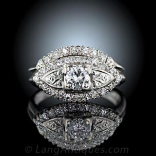 Estate Diamond Wedding Set