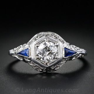 Diamond Filigree Ring