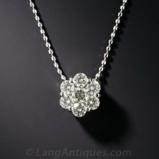 Diamond Flower Drop