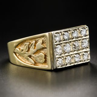 Diamond Gent's Ring