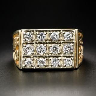 Diamond Gent's Ring