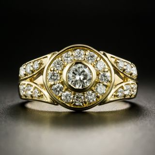 Diamond Halo Ring - 3