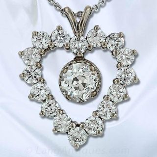 Diamond Heart Pendant