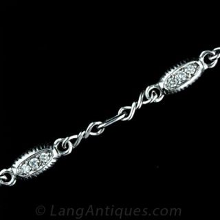 Diamond Link Bracelet Main View