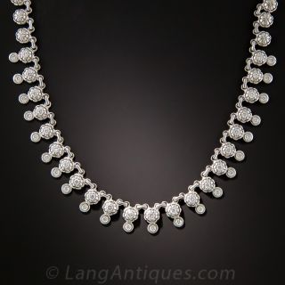 Diamond Link Necklace  - 1