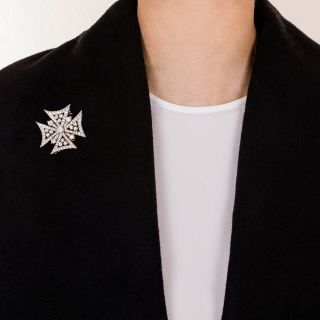 Diamond Maltese Cross