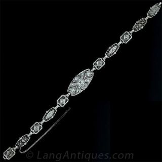Diamond Plaque Bracelet