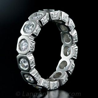 Diamond   Platinum Wedding Band Main View
