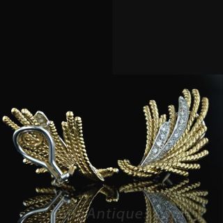 Diamond Spray Earrings