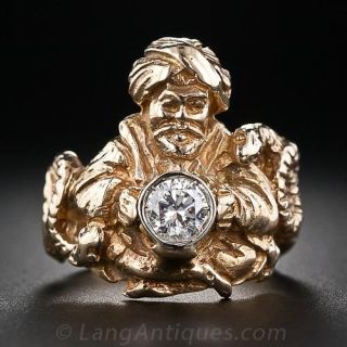Diamond Swami and Double Serpent Ring - 2