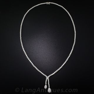 Diamond Tassel Necklace