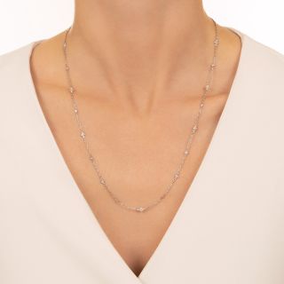Diamonds-by-the-Yard Chain Necklace