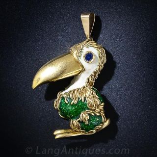 Dodo Bird Pendant - 1