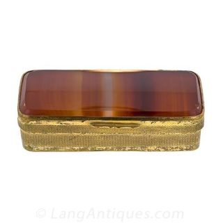 Double-sided Agate Box