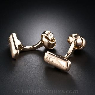 Dunhill 18K Rose Gold Cufflinks