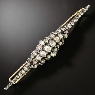 Dutch Georgian Style Rose-Cut Diamond Hair Barrette - 1