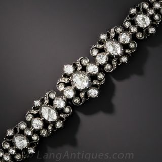 Dutch Rose-Cut Diamond Bracelet