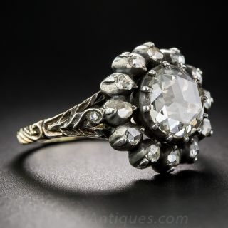 Dutch Rose-Cut Diamond Georgian Style Ring